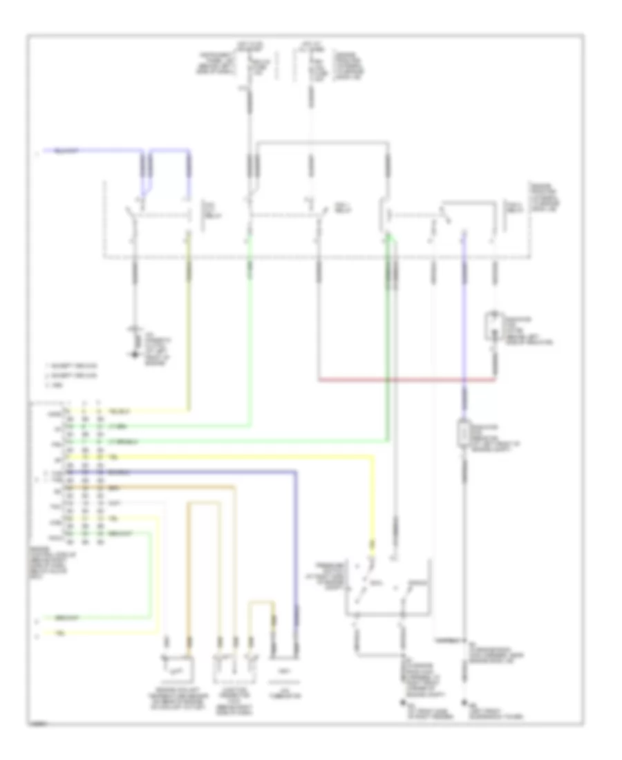 Manual A C Wiring Diagram 2 of 2 for Toyota Matrix 2005