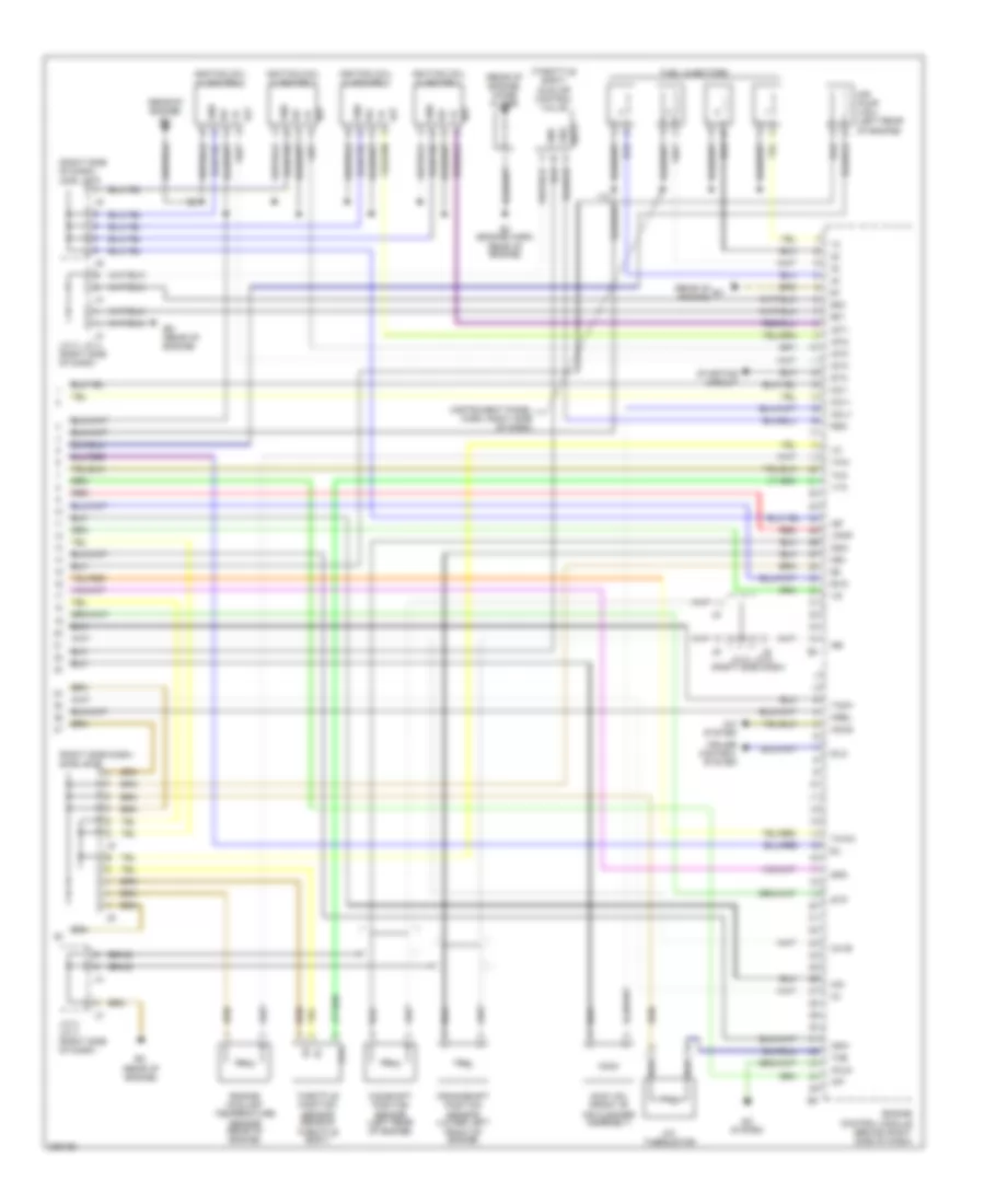 1 8L Engine Performance Wiring Diagram XRS 3 of 3 for Toyota Matrix 2005