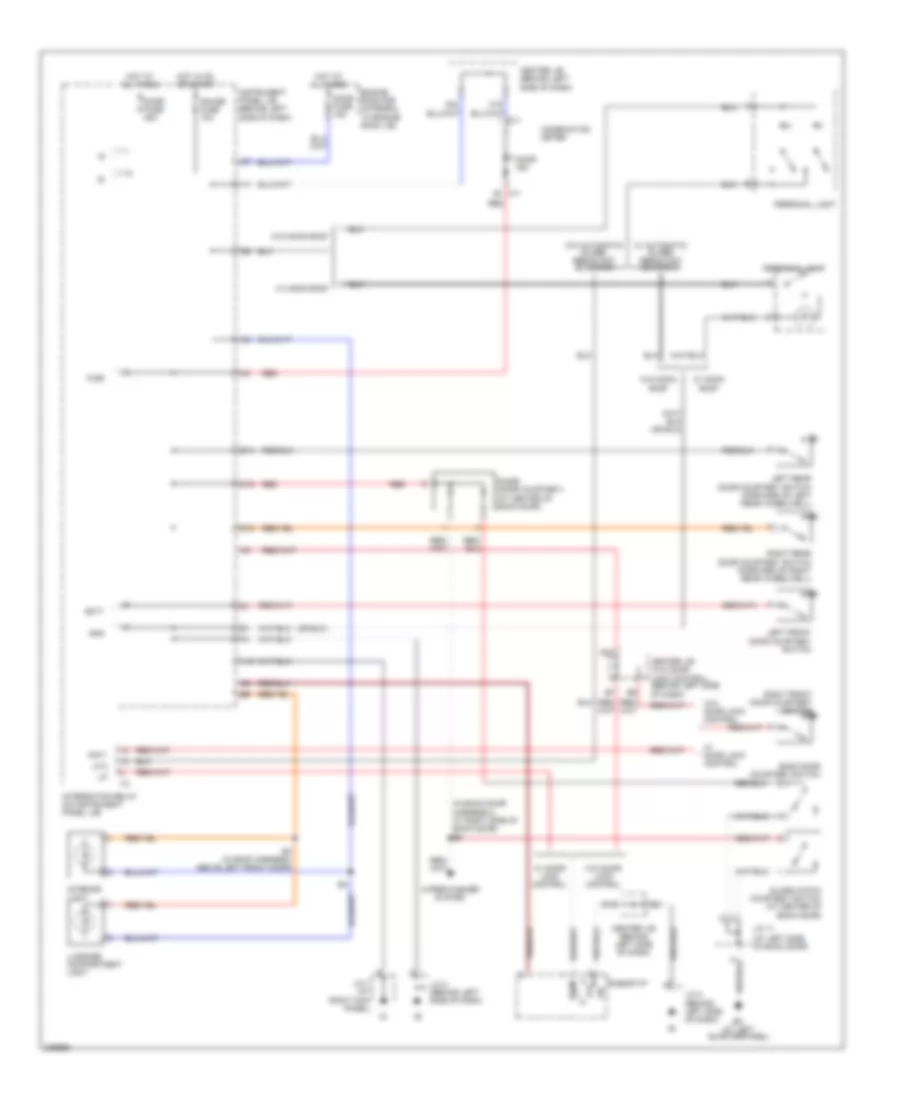Courtesy Lamps Wiring Diagram for Toyota Matrix 2005