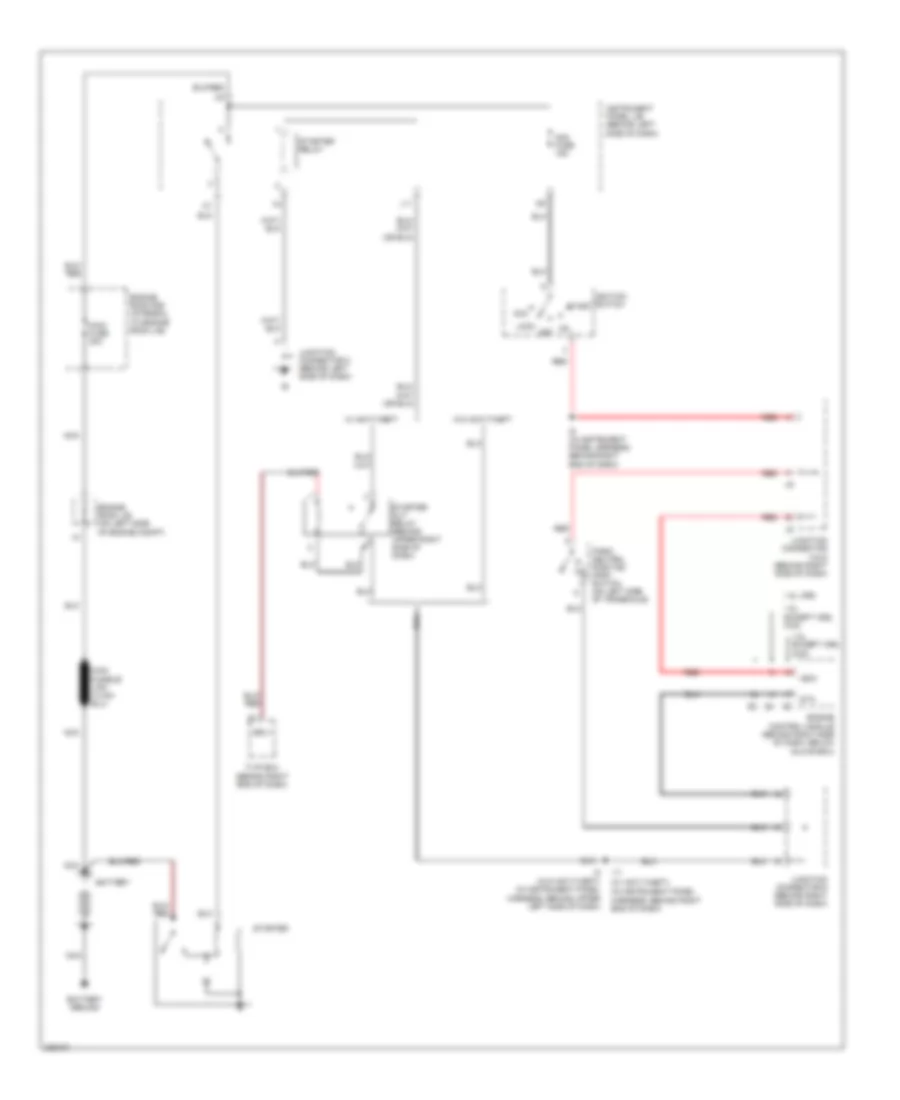 Starting Wiring Diagram A T for Toyota Matrix 2005