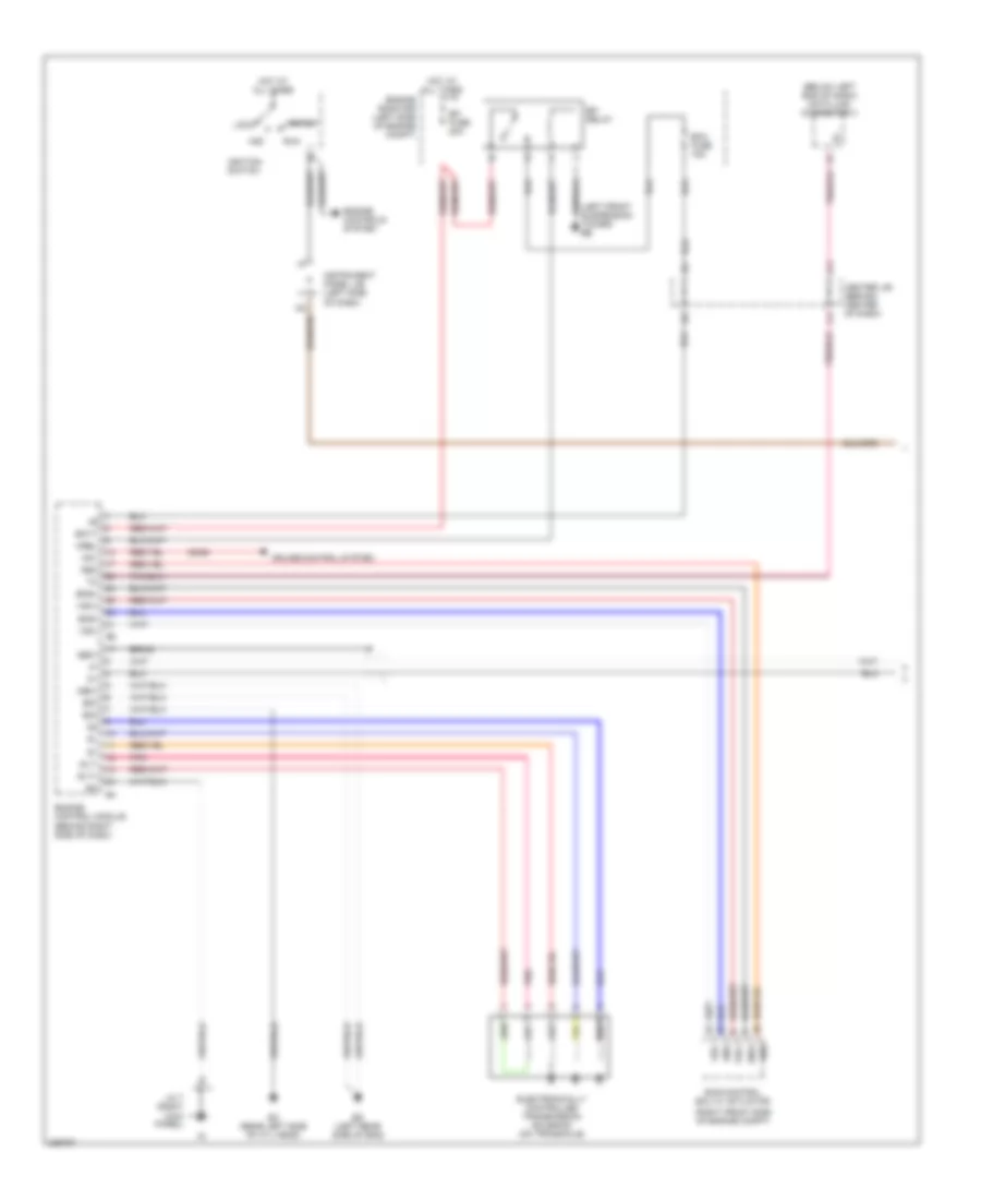 A T Wiring Diagram 2WD 1 of 2 for Toyota Matrix 2005