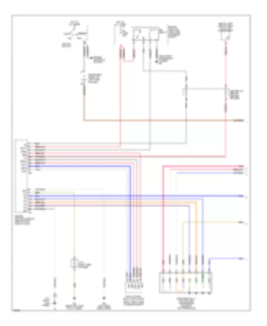 AT Wiring Diagram, 4WD (1 of 2) for Toyota Matrix 2005