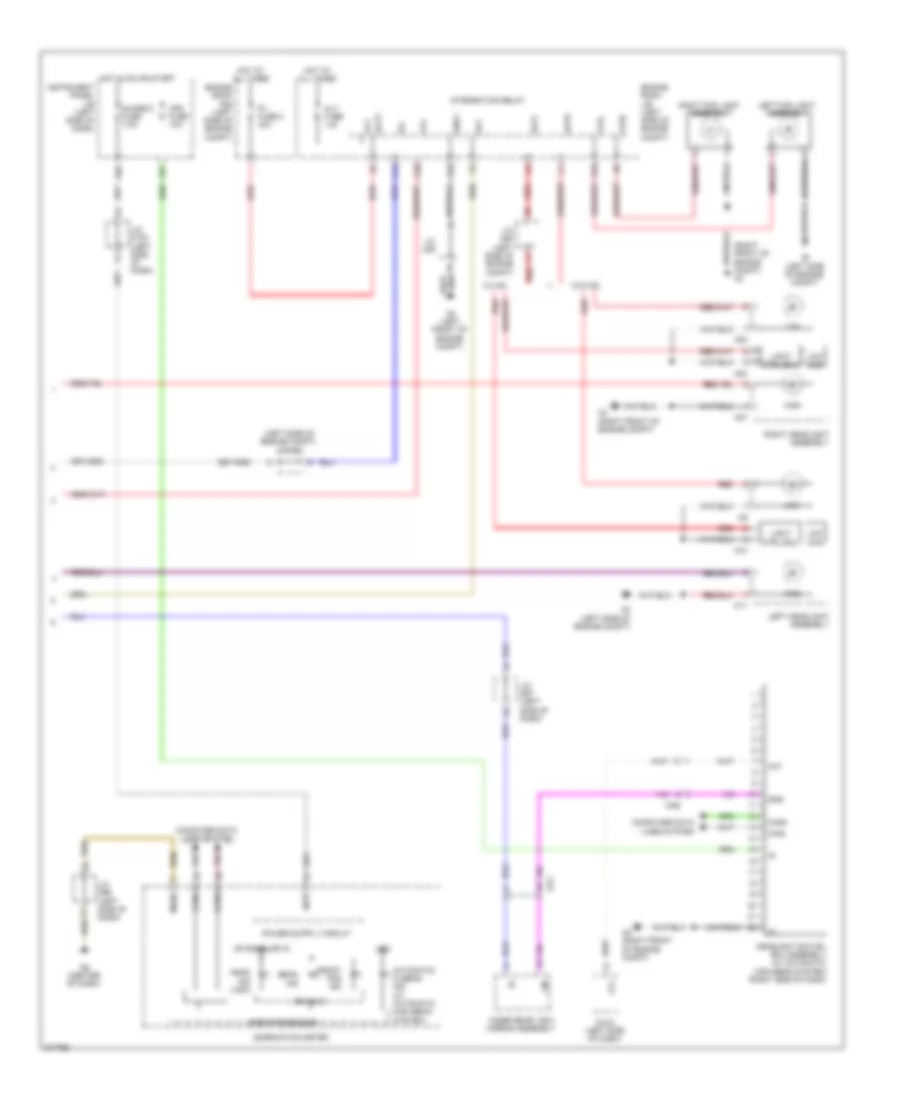Headlights Wiring Diagram 2 of 2 for Toyota Sienna 2011