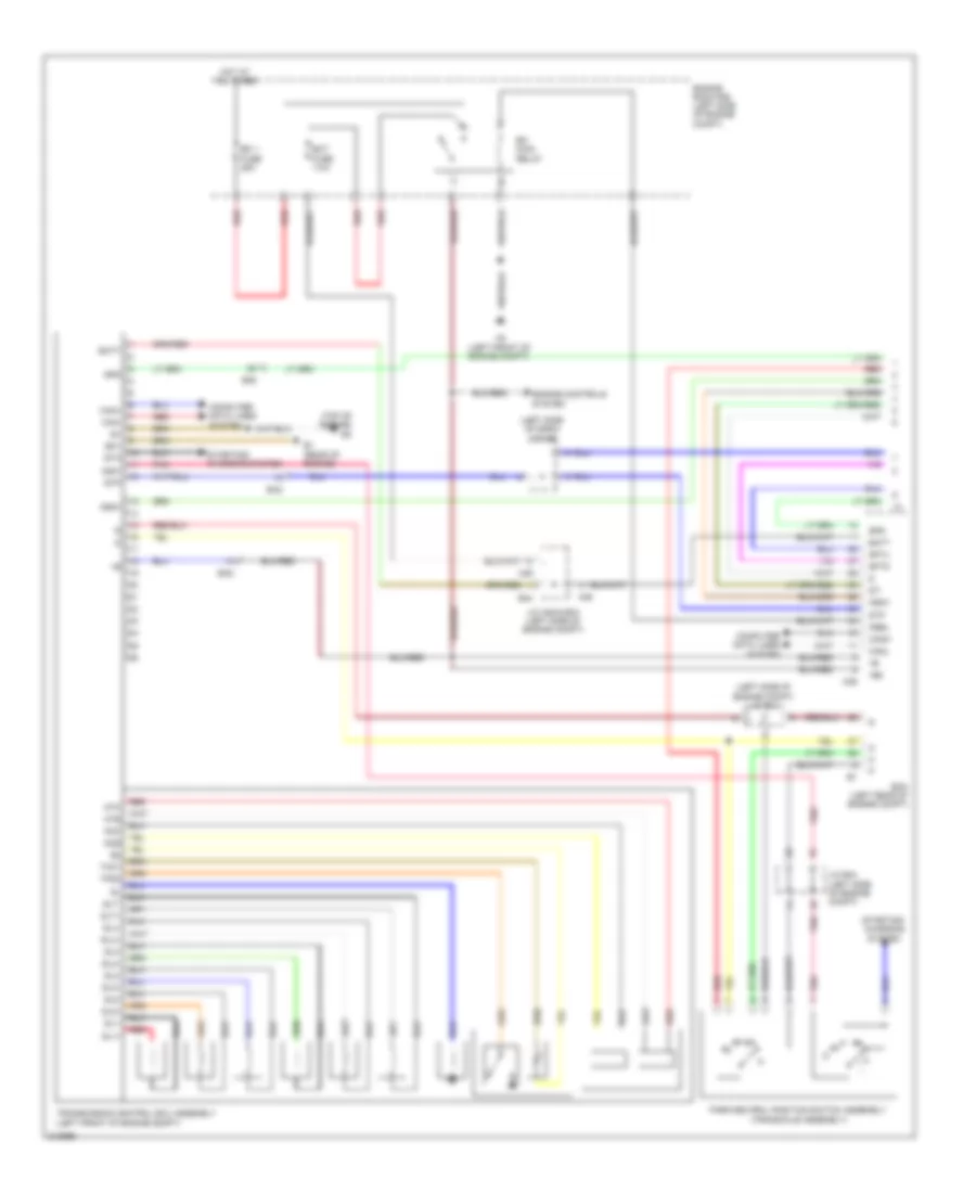 3 5L A T Wiring Diagram 1 of 2 for Toyota Sienna 2011