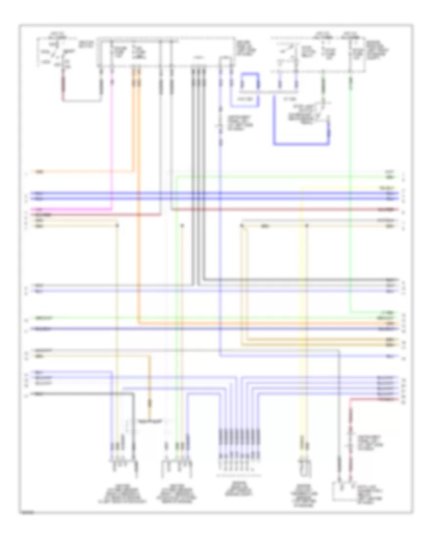 4.0L, Engine Performance Wiring Diagram (5 of 6) for Toyota Tacoma PreRunner 2007