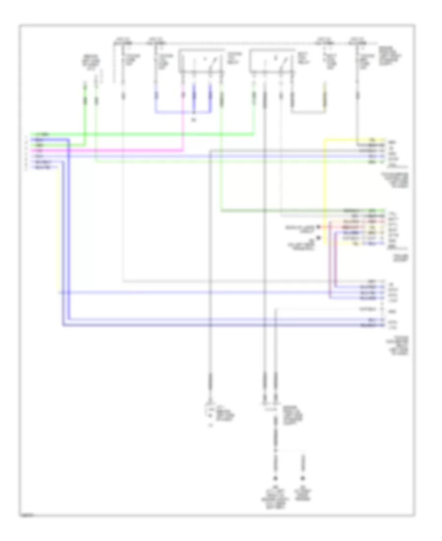 Exterior Lamps Wiring Diagram, with Trailer Tow (3 of 3) for Toyota Tacoma PreRunner 2007