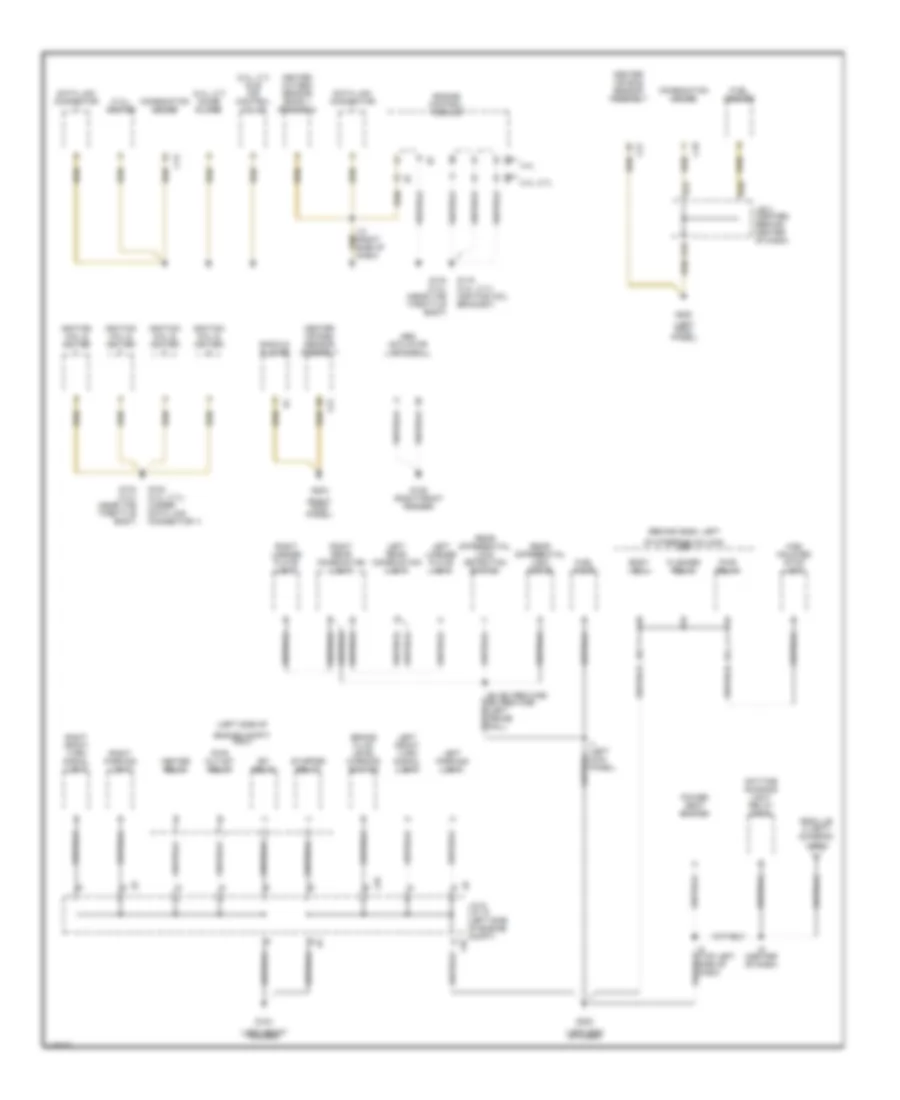 Ground Distribution Wiring Diagram 2 of 2 for Toyota Tacoma 2001