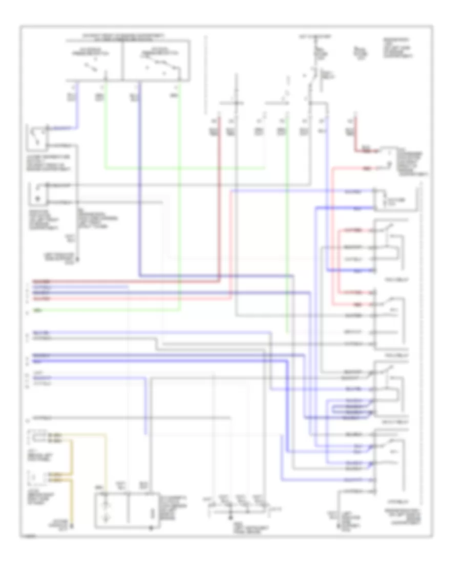 2 2L Manual A C Wiring Diagram 2 of 2 for Toyota Camry Solara SE 1999