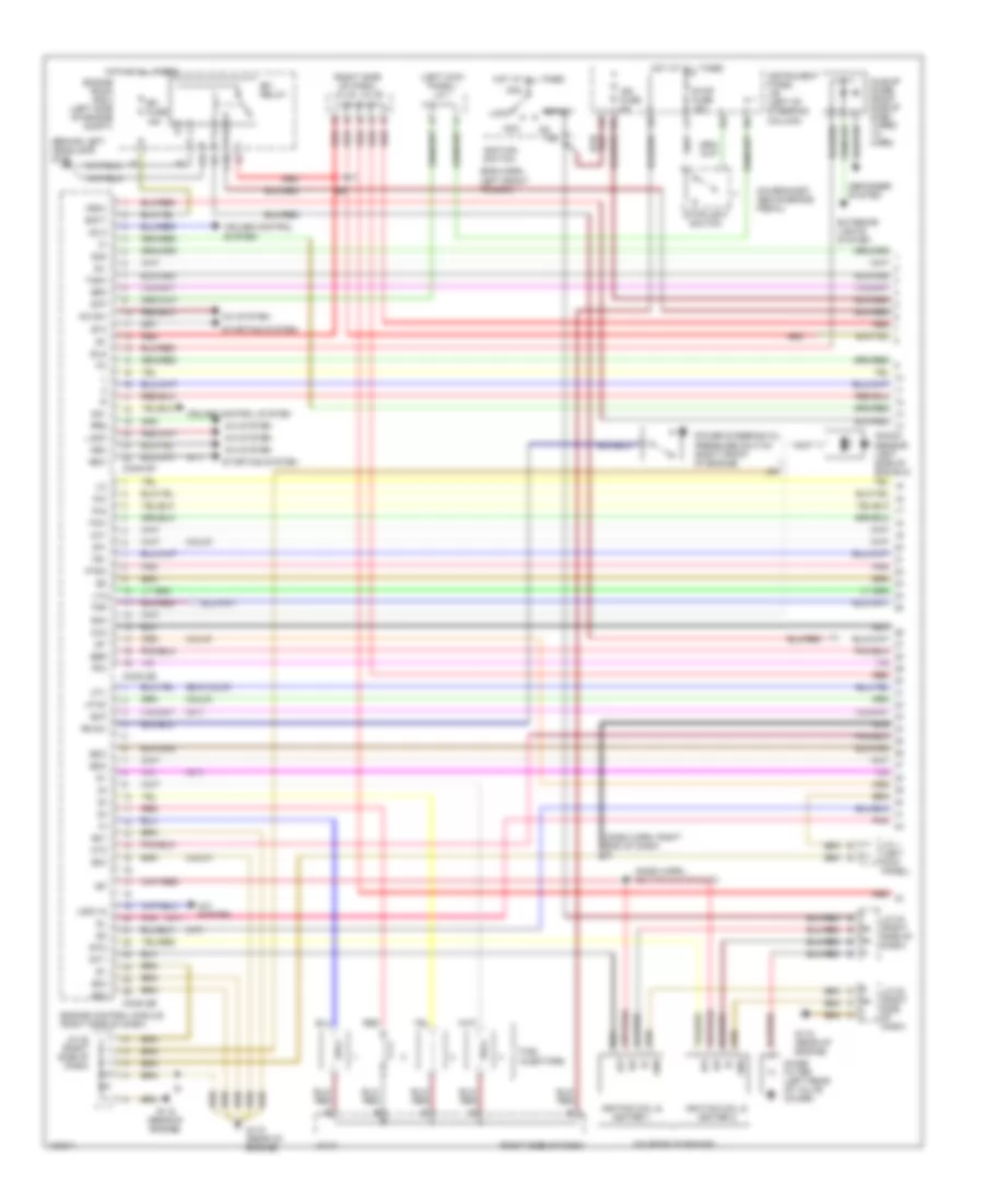 2 2L Engine Performance Wiring Diagrams with Immobilizer 1 of 3 for Toyota Camry Solara SE 1999