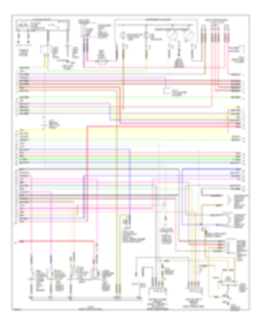 2.2L, Engine Performance Wiring Diagrams, with Immobilizer (2 of 3) for Toyota Camry Solara SE 1999