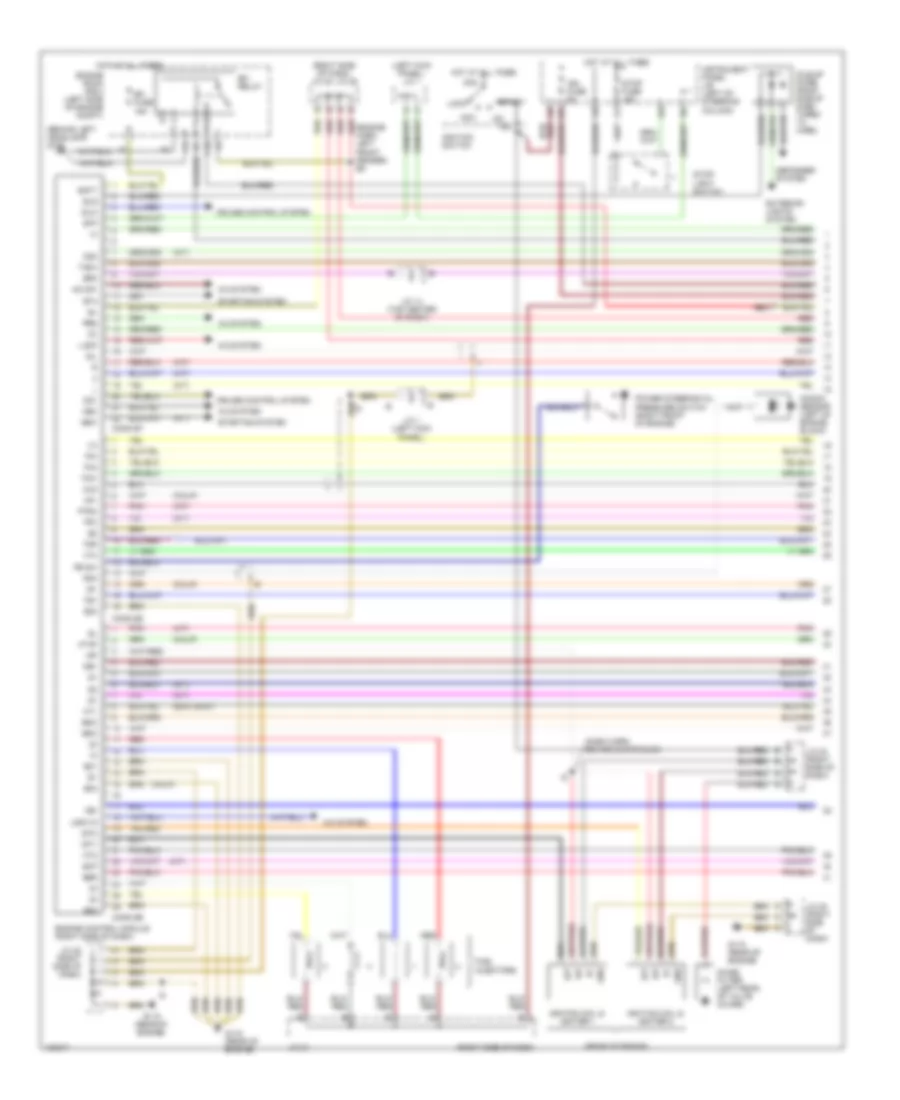 2 2L Engine Performance Wiring Diagrams without Immobilizer 1 of 3 for Toyota Camry Solara SE 1999