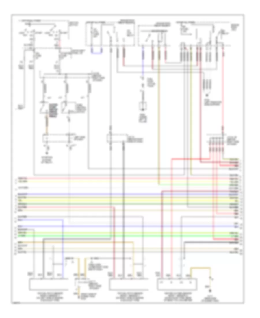 3.0L, Engine Performance Wiring Diagrams, California (2 of 4) for Toyota Camry Solara SE 1999