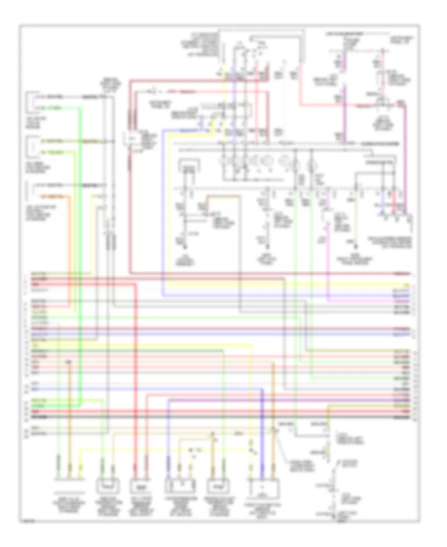 3 0L Engine Performance Wiring Diagrams California 3 of 4 for Toyota Camry Solara SE 1999