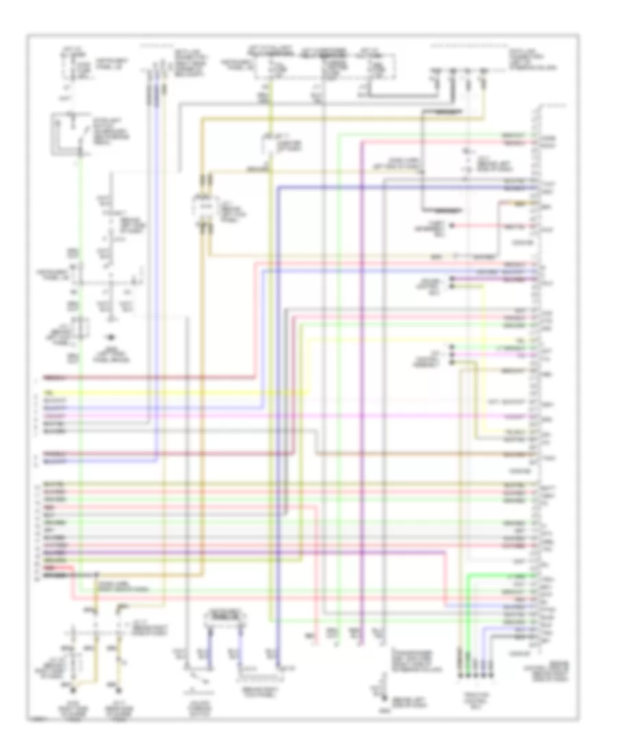 3 0L Engine Performance Wiring Diagrams California 4 of 4 for Toyota Camry Solara SE 1999