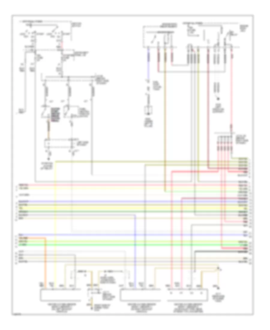 3.0L, Engine Performance Wiring Diagrams, Except California (2 of 4) for Toyota Camry Solara SE 1999