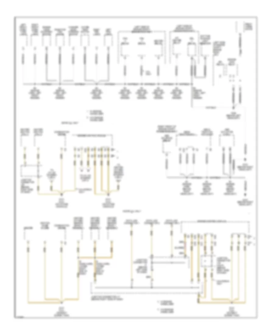 Ground Distribution Wiring Diagram 1 of 3 for Toyota Camry Solara SE 1999