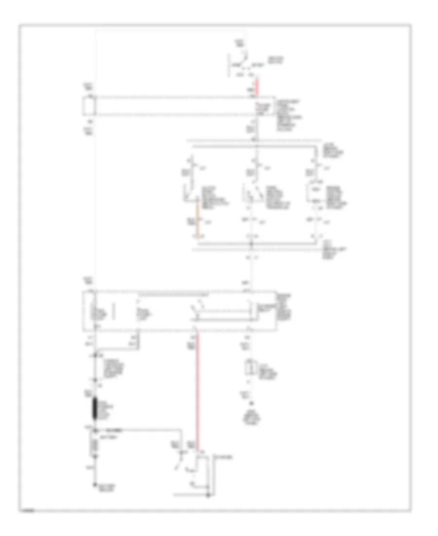 Starting Wiring Diagram for Toyota Camry Solara SE 1999