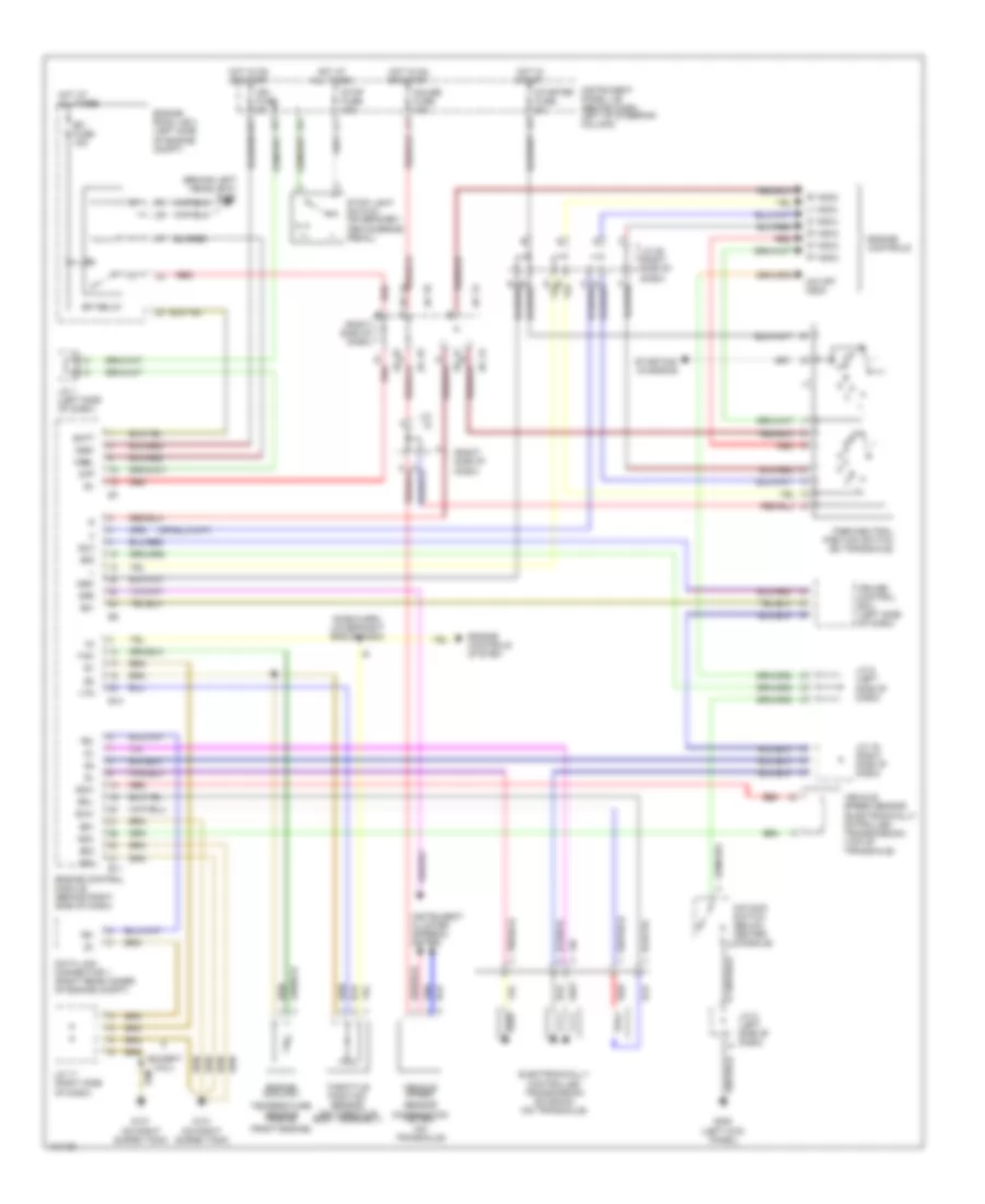 3.0L, AT Wiring Diagram for Toyota Camry Solara SE 1999