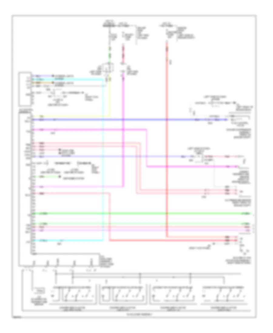 2 7L Automatic A C Wiring Diagram 1 of 2 for Toyota Venza LE 2013