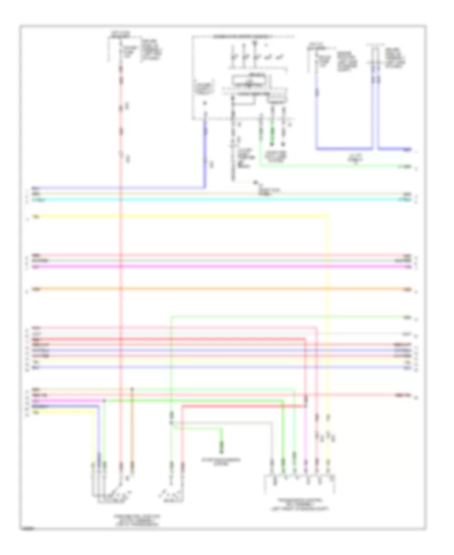 3.5L, Engine Performance Wiring Diagram (4 of 6) for Toyota Venza LE 2013