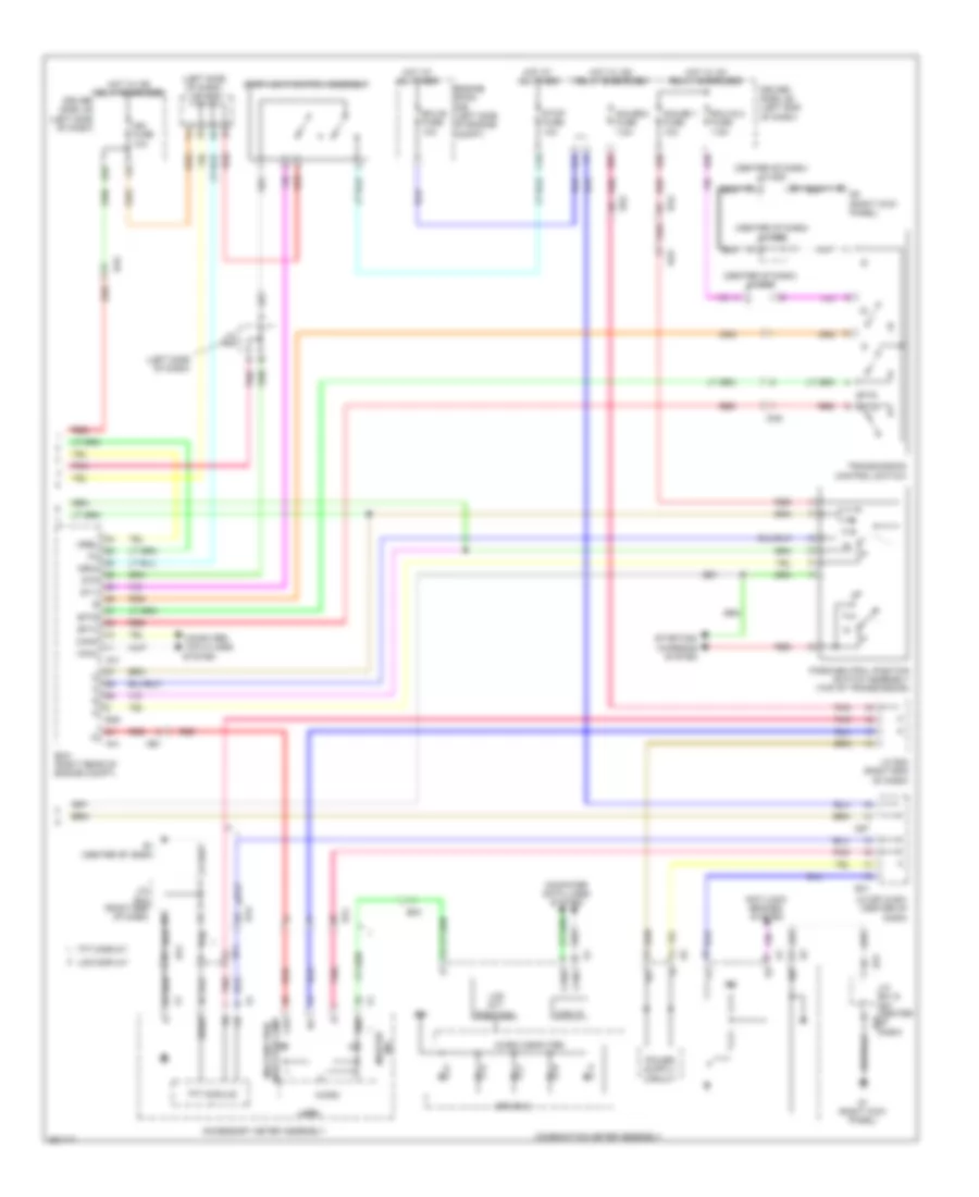 3 5L A T Wiring Diagram 2 of 2 for Toyota Venza LE 2013