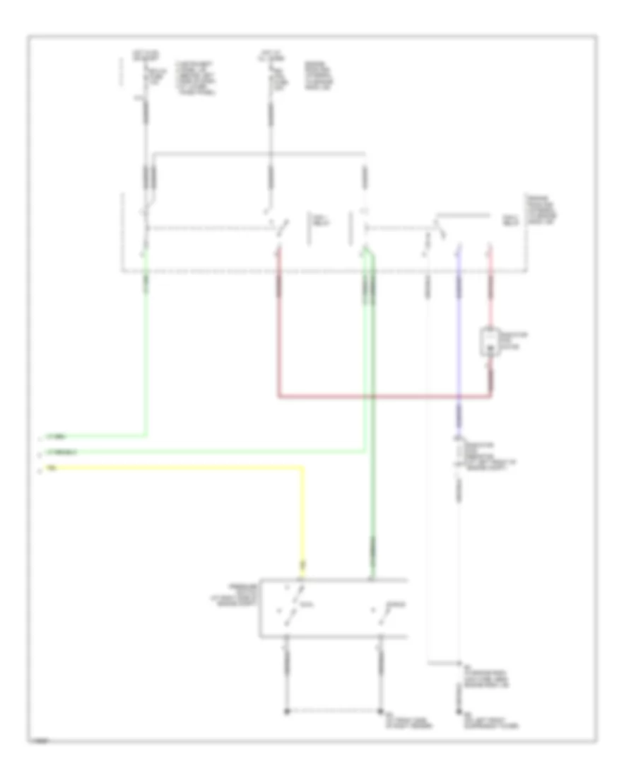 Manual A C Wiring Diagram 2 of 2 for Toyota Corolla CE 2003