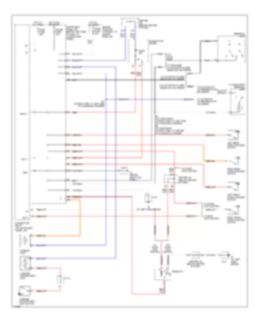 Courtesy Lamps Wiring Diagram for Toyota Corolla CE 2003