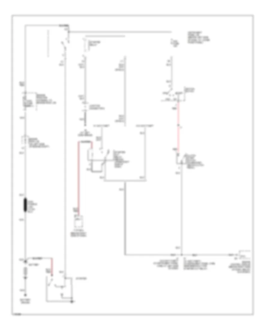 Starting Wiring Diagram M T for Toyota Corolla CE 2003