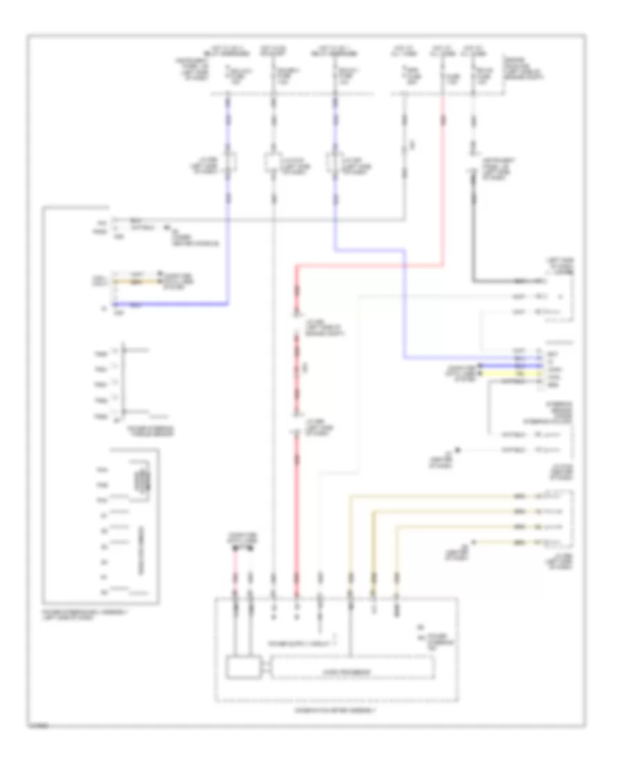 Electronic Power Steering Wiring Diagram for Toyota Sienna LE 2011