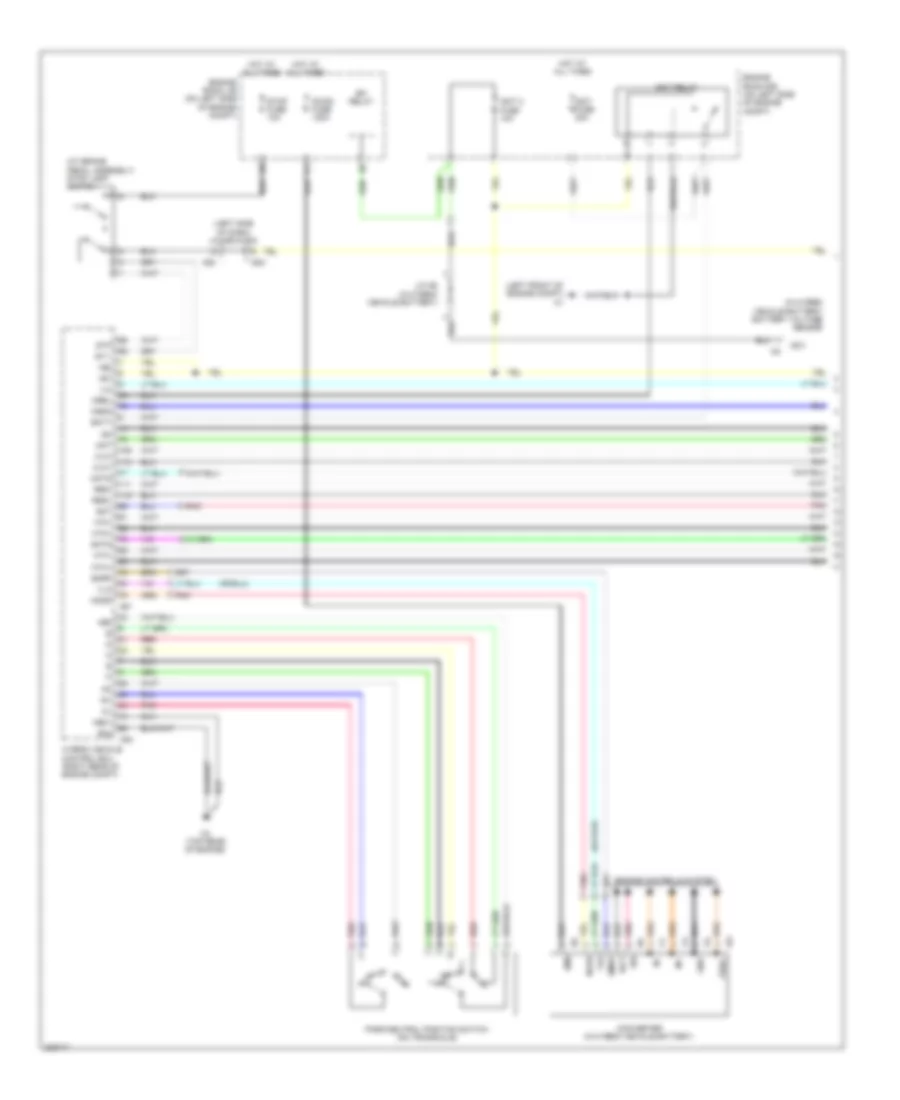 Transmission Wiring Diagram Hybrid 1 of 2 for Toyota Camry 2009