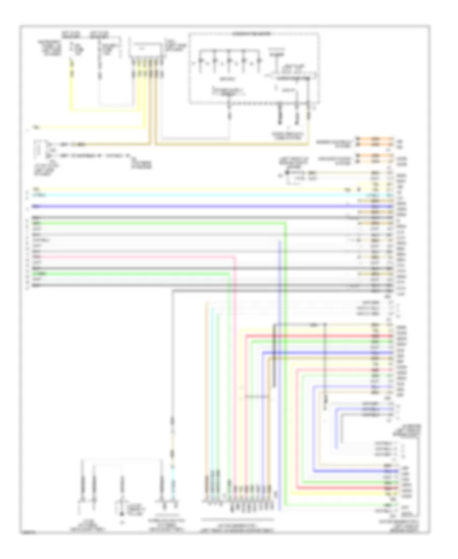 Transmission Wiring Diagram, Hybrid (2 of 2) for Toyota Camry 2009