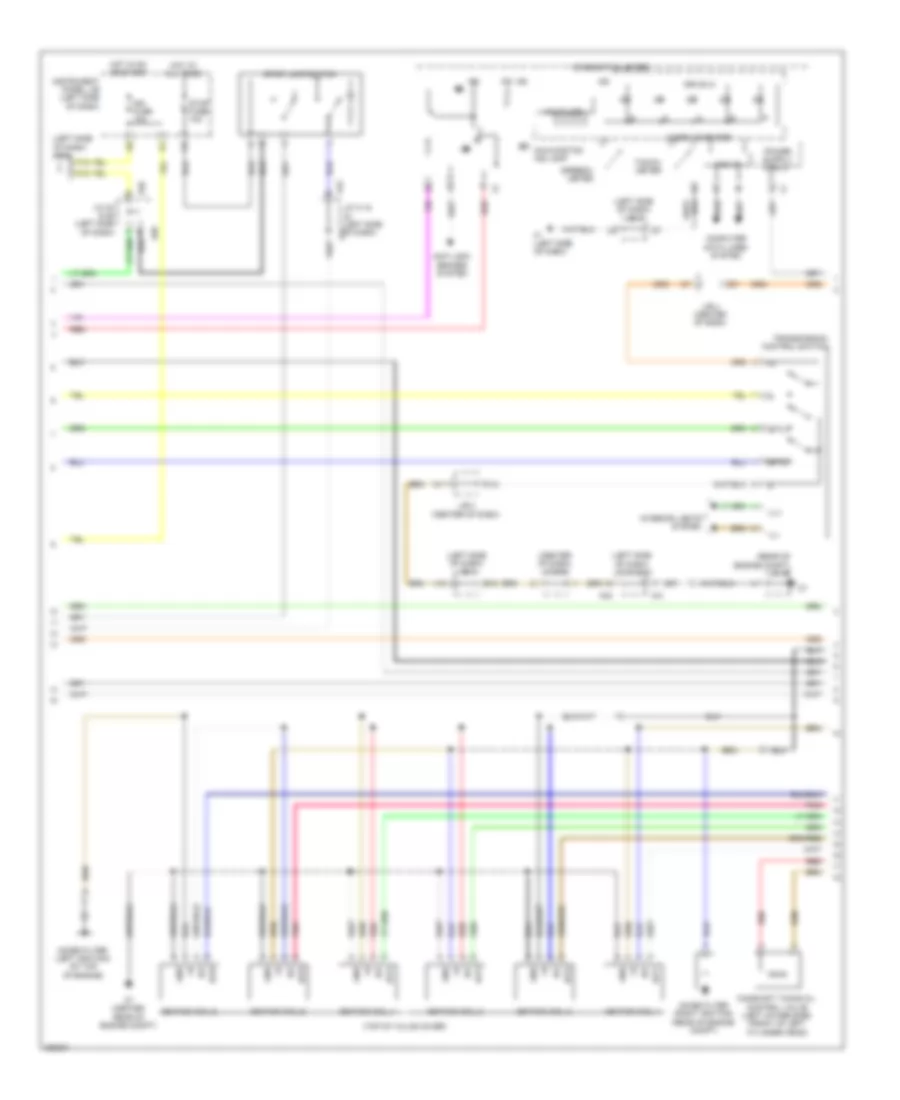 3.5L, Engine Performance Wiring Diagram (2 of 5) for Toyota Camry 2009