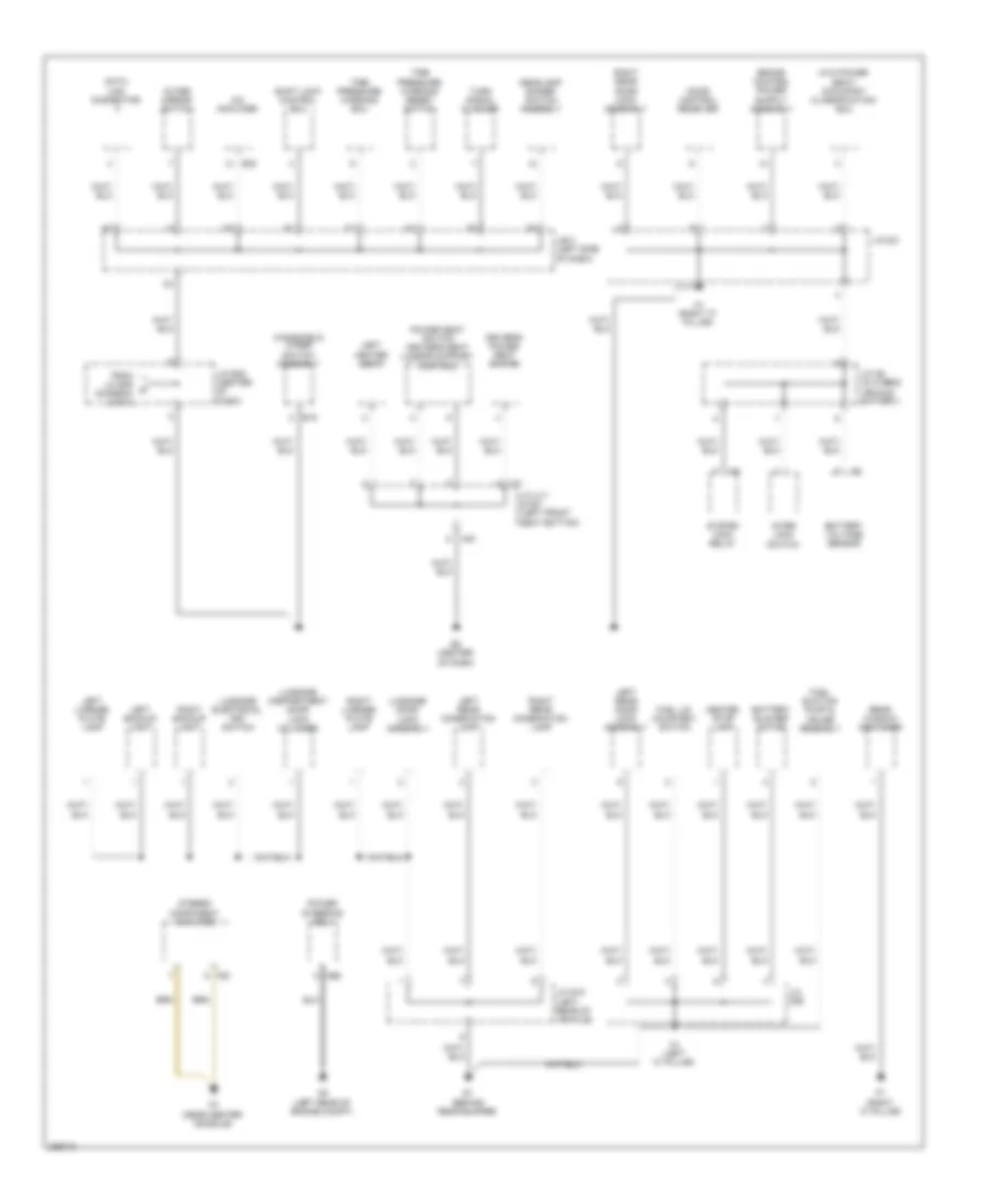 Ground Distribution Wiring Diagram Hybrid 3 of 4 for Toyota Camry 2009