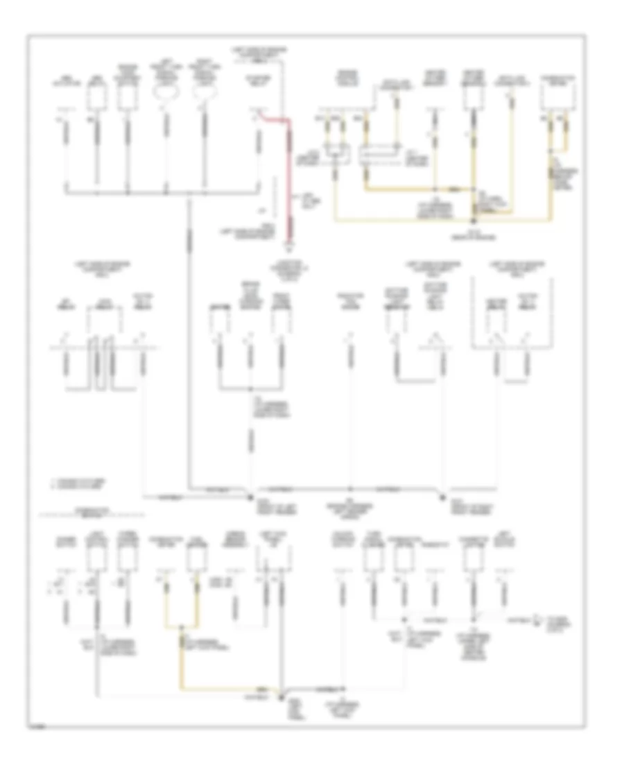 Ground Distribution Wiring Diagram 1 of 2 for Toyota Tercel 1995
