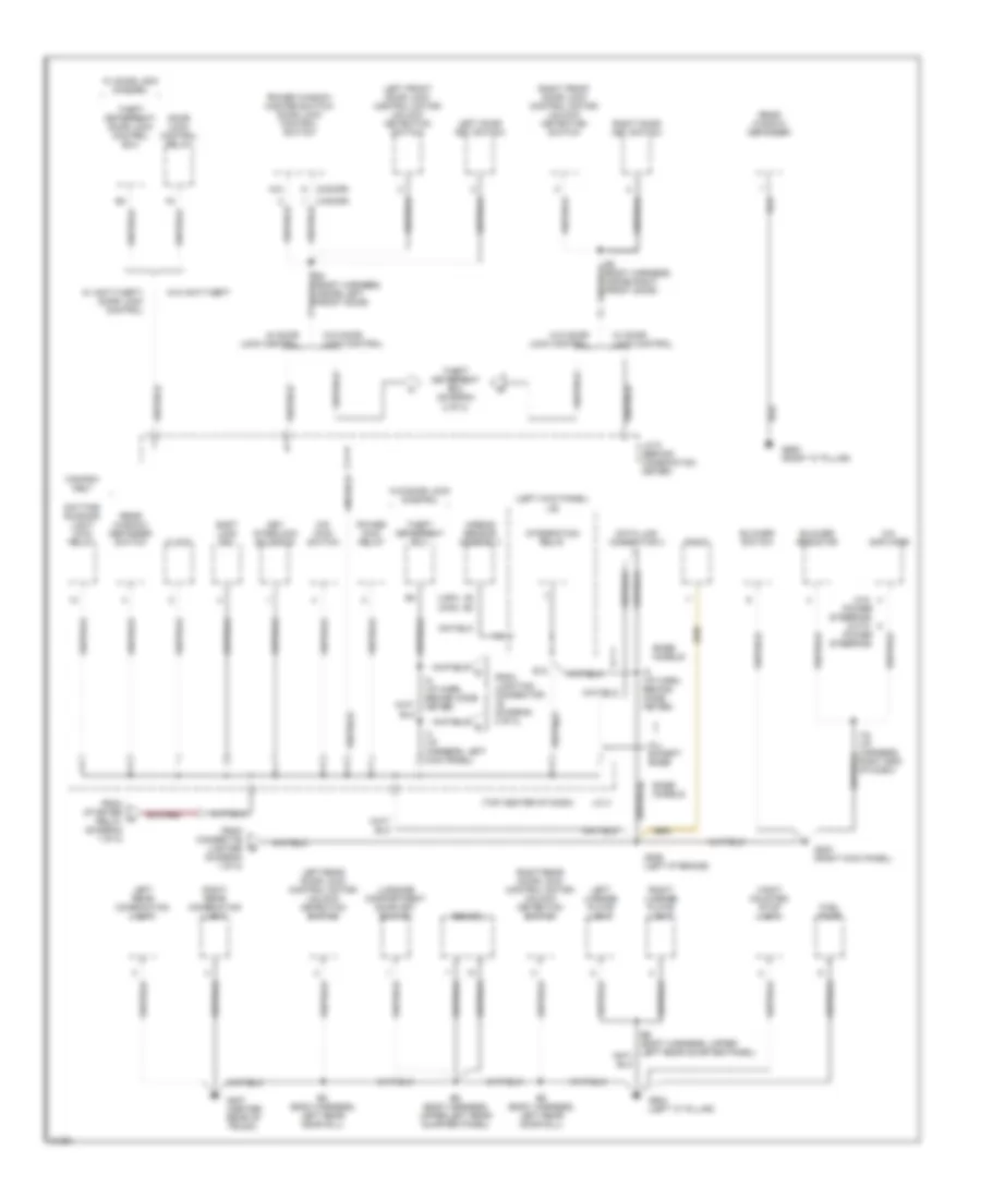 Ground Distribution Wiring Diagram (2 of 2) for Toyota Tercel 1995