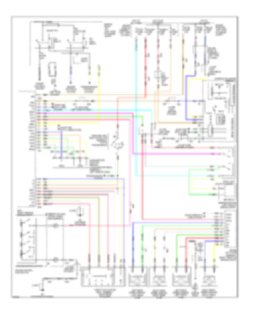 3.5L, Cruise Control Wiring Diagram for Toyota Venza Limited 2013