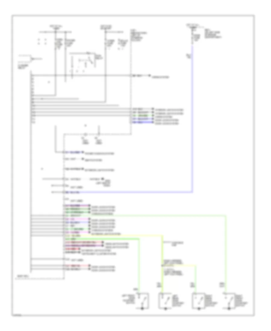 Body Computer Wiring Diagrams for Toyota Tacoma PreRunner 2001