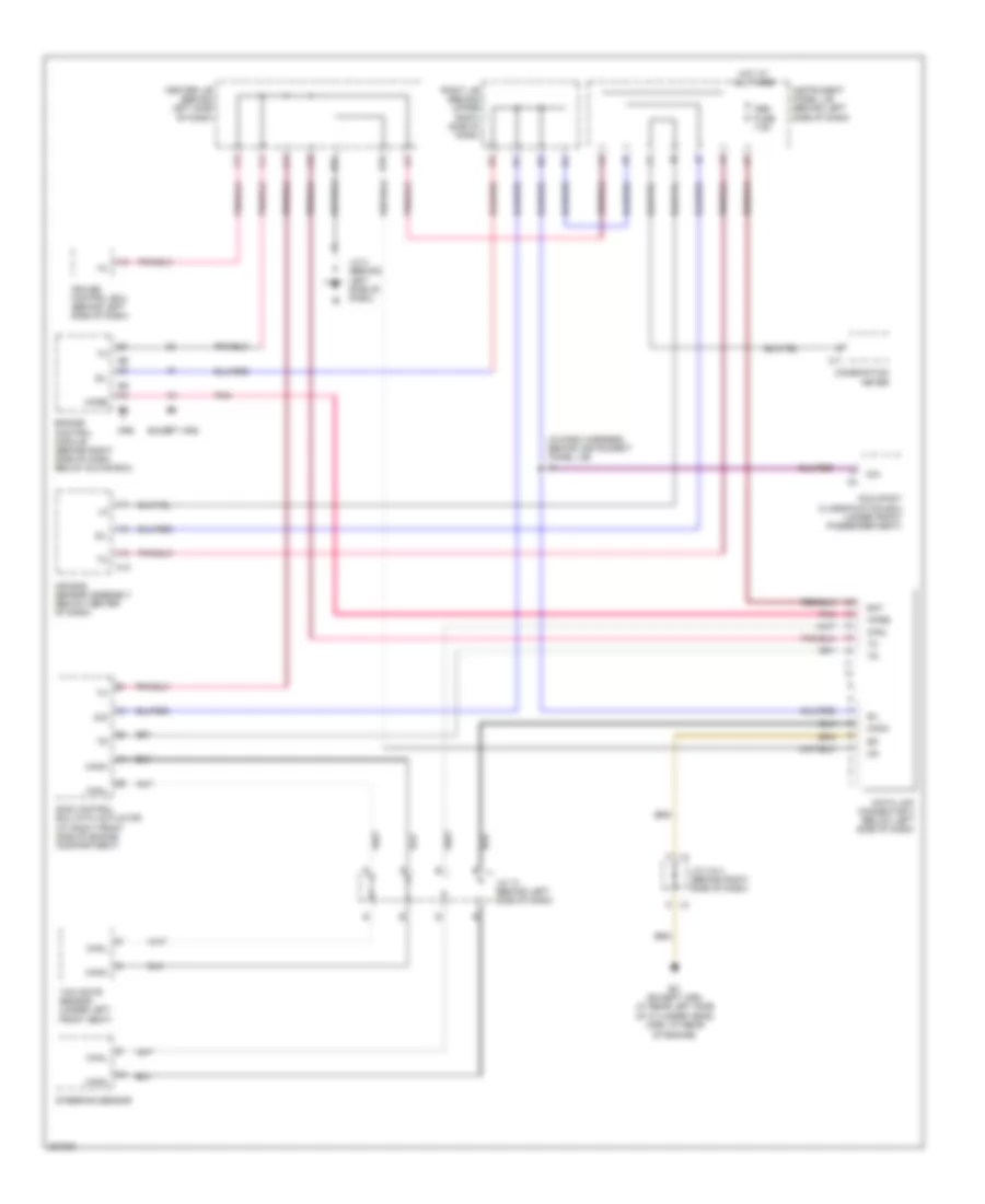 Computer Data Lines Wiring Diagram for Toyota Matrix XRS 2005