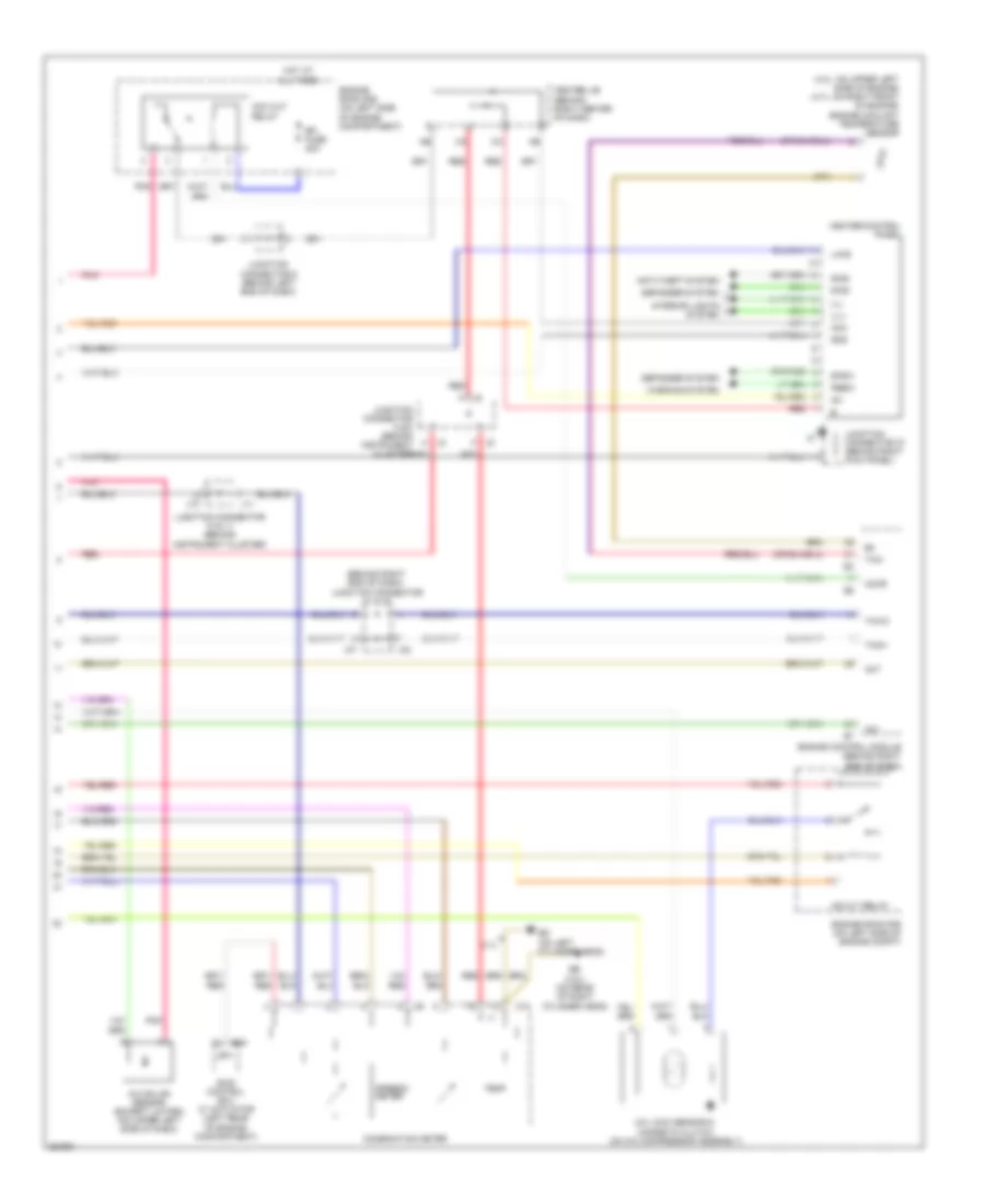 Automatic AC Wiring Diagram (3 of 3) for Toyota 4Runner Limited 2007