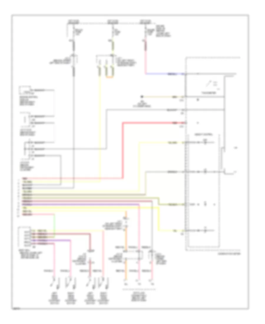 Electronic Suspension Wiring Diagram 2 of 2 for Toyota 4Runner Limited 2007