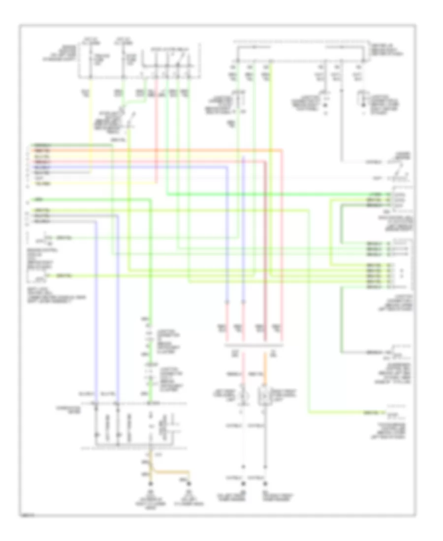 Exterior Lamps Wiring Diagram (2 of 2) for Toyota 4Runner Limited 2007