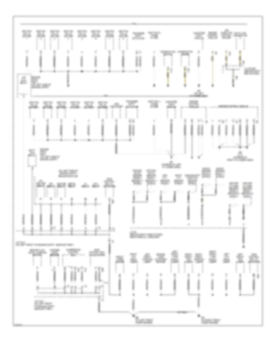 Ground Distribution Wiring Diagram 1 of 3 for Toyota 4Runner Limited 2007