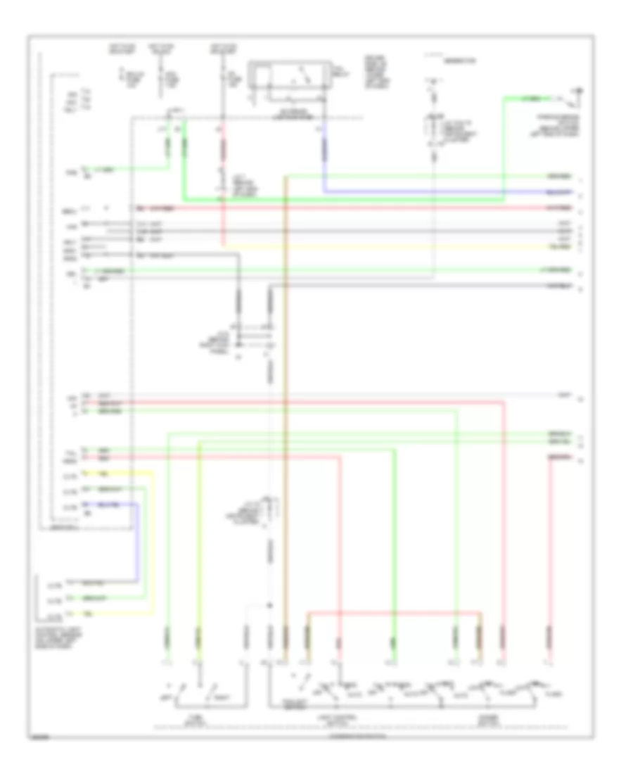 Headlights Wiring Diagram with DRL 1 of 2 for Toyota 4Runner Limited 2007