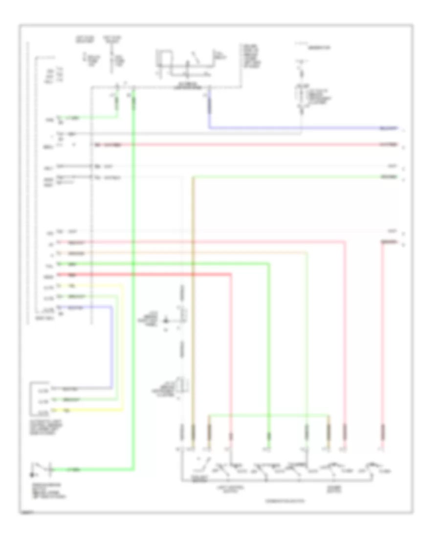 Headlights Wiring Diagram, without DRL (1 of 2) for Toyota 4Runner Limited 2007
