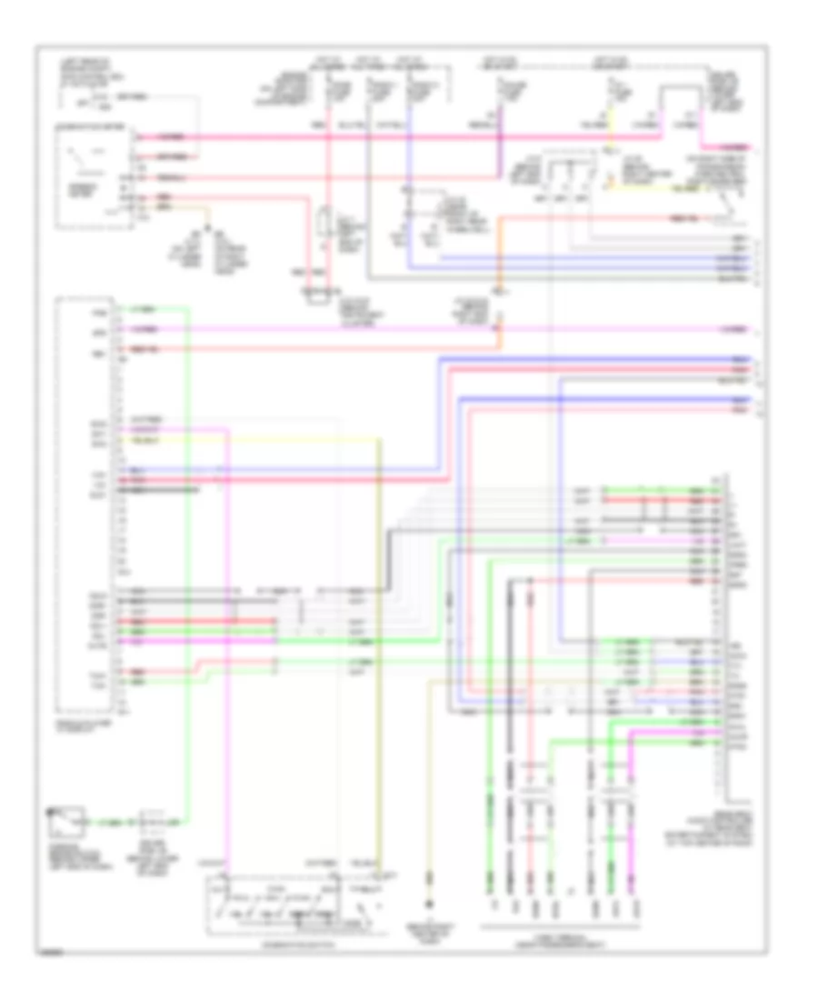 Navigation Wiring Diagram 1 of 3 for Toyota 4Runner Limited 2007