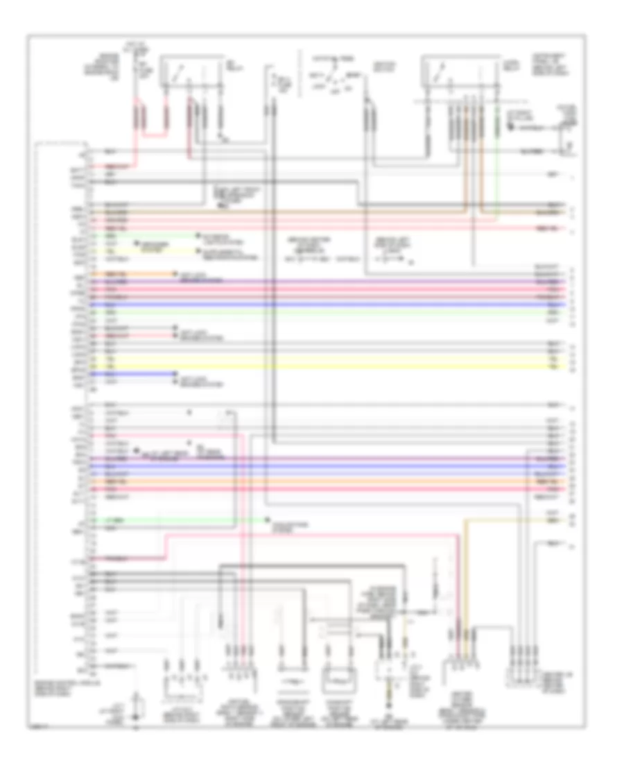 1 8L Engine Performance Wiring Diagram Except XRS 1 of 4 for Toyota Corolla S 2006