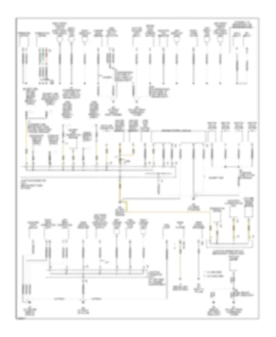 Ground Distribution Wiring Diagram 2 of 2 for Toyota Corolla S 2006