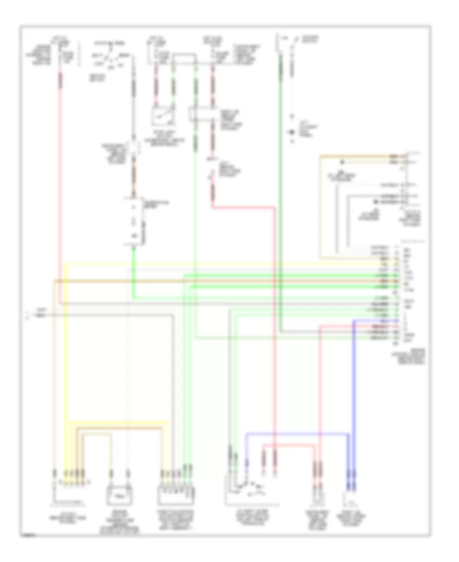 A T Wiring Diagram 2 of 2 for Toyota Corolla S 2006