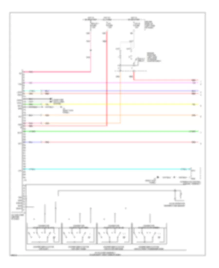 Manual A C Wiring Diagram 1 of 2 for Toyota Tundra 2007