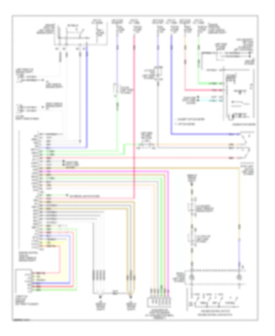 5.7L, Cruise Control Wiring Diagram for Toyota Tundra 2007